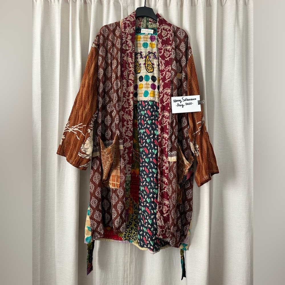 Kantha Bae Trench Robe